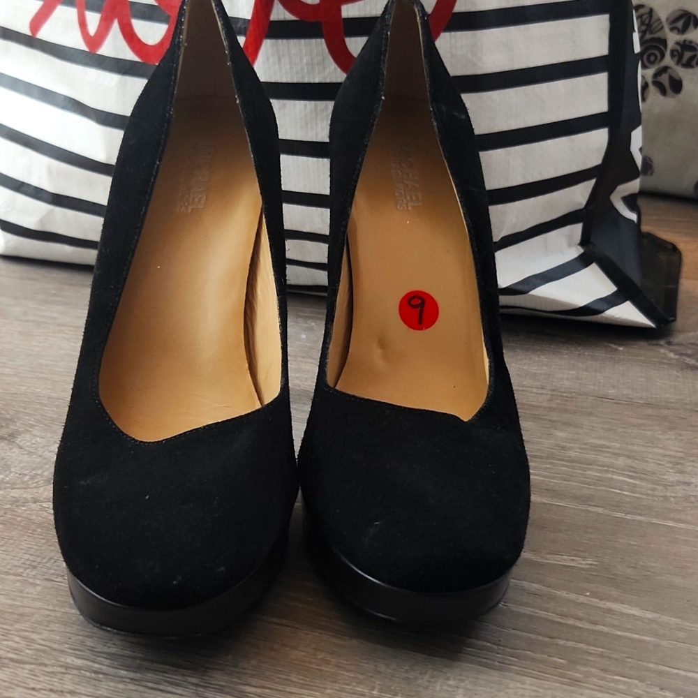 Michael Kors Suede Platform Pump - image 1